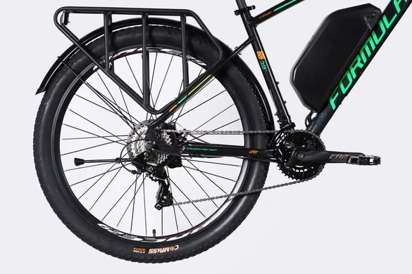 Велосипед з електроприводом 29" AL Formula eCURSOR MAN DD CS рама-19" 48B 17.5А*г 500Вт чорно-зелений 2026