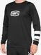 Джерсі 100% R-CORE Jersey [Black/White], L