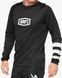 Джерсі 100% R-CORE Jersey [Black/White], L