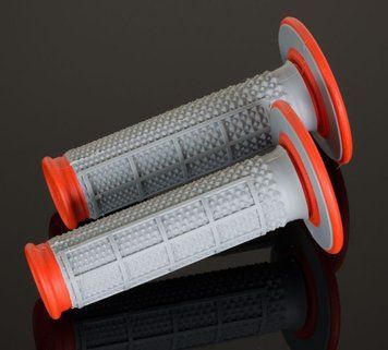 Грипсы Renthal MX Tapered Grips - Dual Compound [Orange], Soft