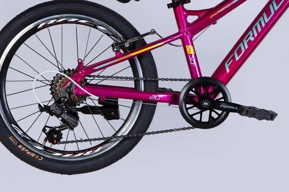 Велосипед AL 20" Formula BLACKWOOD Vbr FR рама-11" малиновый 2026