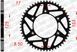 Звезда AFAM 520 K-Steel Chainwheel - Honda [Black], 46z