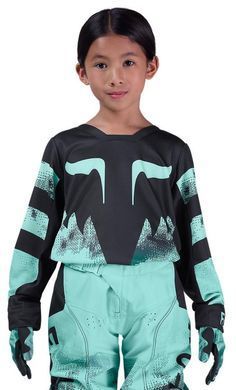 Дитяча джерсі FOX 180 Youth Jersey - KAIROS [Turquoise], YL