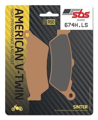 Гальмівні колодки SBS High Performance Rear Brake Pads, Sinter
