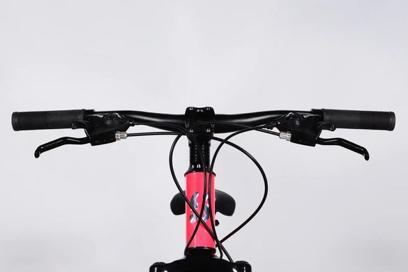 Велосипед ST 26" SPACE AURORA DD FR рама-13" рожево-чорний 2026