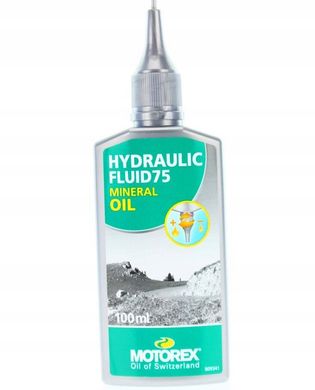 Гальмівна рідина Motorex Hydraulic Fluid 75 (304858) мінеральне. 100мл
