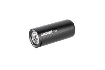 Велосипедна фара ONRIDE Cub чорний (200 lm, 700 mAh, Type-C), алюмінієва
