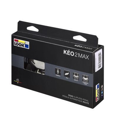 Педалі Look KEO 2 MAX CARBON PRO TEAM EDITION, карбон, вісь chromoly 9/16", чорні