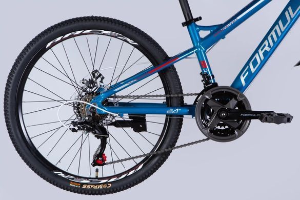 Велосипед AL 24" Formula BLACKWOOD DD FR рама-12,5" синій 2026