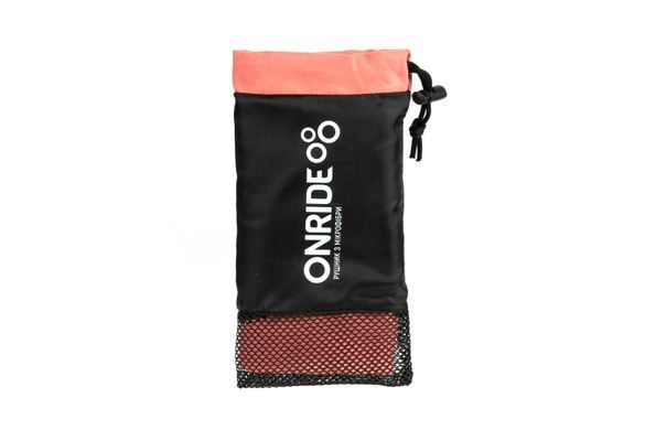 Рушник з мікрофібри ONRIDE Wipe 5 корал (100х50) у чохлі