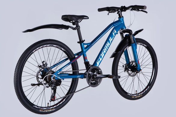 Велосипед AL 24" Formula BLACKWOOD DD FR рама-12,5" синій 2026