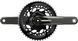 Комплект шатунів Sram FORCE D2 DUB, 172.5мм 46/33Т, чорні (OEM)