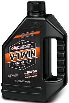 Масло моторне Maxima V-Twin Mineral Engine Oil [1л], 20w-50