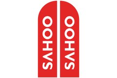 Прапор з логотипом Sahoo