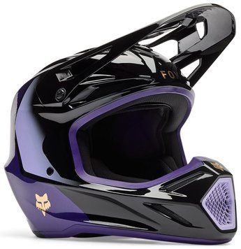 Шолом FOX V3 Helmet - DRIP [Purple], M