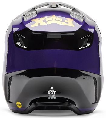 Шолом FOX V3 Helmet - DRIP [Purple], M