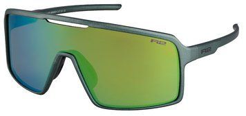 Окуляри R2 WINNER green (metallic, matt), лінза purple (green chrome) PC High contrast HD, кат. 3