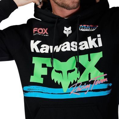 Толстовка FOX Hoodie - KAWI&reg; [Black], L