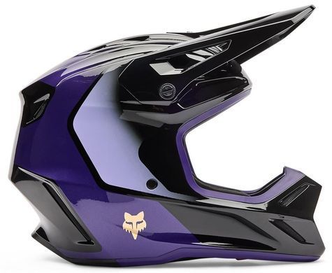 Шолом FOX V3 Helmet - DRIP [Purple], M