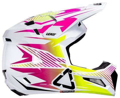 Шлем LEATT Moto 3.5 Helmet + Goggle [Storm Pink], XS