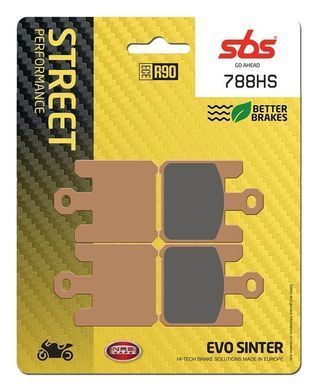 Гальмівні колодки SBS Performance Front Brake Pads, EVO Sinter