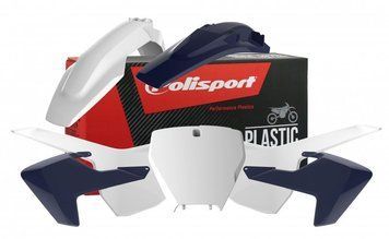 Пластик Polisport MX kit - Husqvarna (16-) [White/Blue], Husqvarna