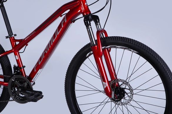 Велосипед AL 26" Formula BLACKWOOD DD FR рама-13" красный 2026