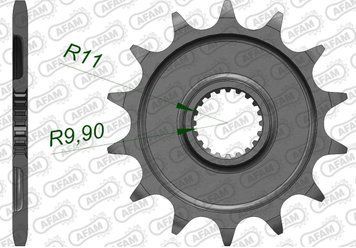 Зірка AFAM 520 Sprocket - Yamaha, 14z