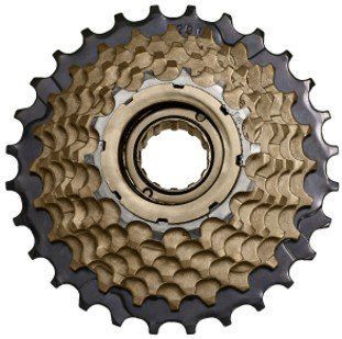 Тріскачка SunRace MFM2A 7DS, 7 швидкостей, 14-28T, Black/Brown, OEM