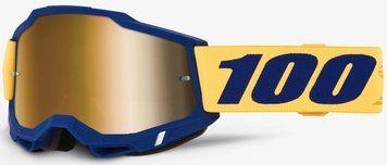 Окуляри 100% ACCURI 2 Goggle [Desoto], Mirror Gold Lens