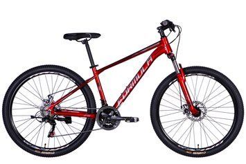 Велосипед AL 27.5" Formula MOTION DD FR рама-16" красный с серым 2026