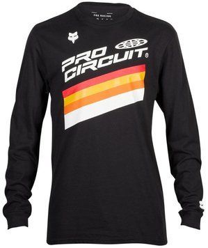 Футболка FOX PREMIUM Long Sleeve Tee - PRO CIRCUIT&reg; [Black], M