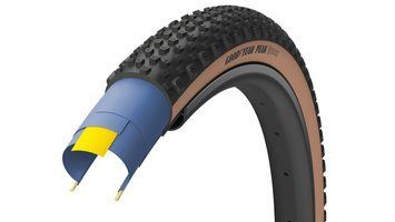 Покрышка 700x45 (45-622) GoodYear PEAK Ultimate Tubeless Complete, Blk/Tan