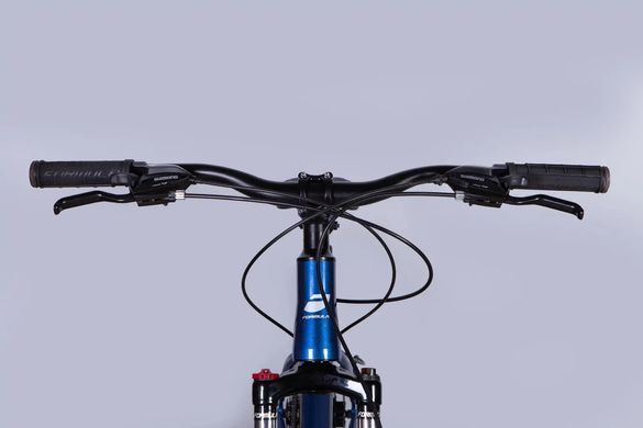 Велосипед AL 27.5" Formula MOTION DD FR рама-16" синий с черным 2026