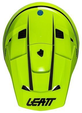 Шлем LEATT Moto 3.5 Helmet + Goggle [Neon Yellow], XS