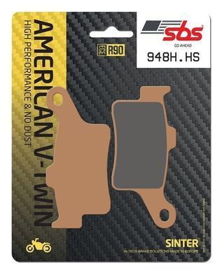 Тормозные колодки SBS High Performance Front Brake Pads, EVO Sinter