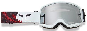 Окуляри FOX MAIN SPARK Goggle - KAIROS [Fluo Red], Mirror Silver Lens
