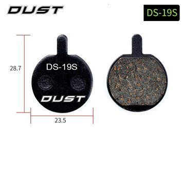 Колодки гальмівні disc Напівметал DUST DS-19-1 DUST DS-19-1 JAK-5, B777, Forever AM (брендоване пакування)