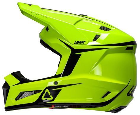 Шлем LEATT Moto 3.5 Helmet + Goggle [Neon Yellow], XS