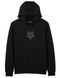 Толстовка FOX Hoodie - HEAD [Dark Black], L