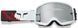 Окуляри FOX MAIN SPARK Goggle - KAIROS [Fluo Red], Mirror Silver Lens