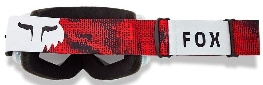Окуляри FOX MAIN SPARK Goggle - KAIROS [Fluo Red], Mirror Silver Lens