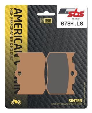 Гальмівні колодки SBS Perfomance Machine Rear Brake Pads, Sinter