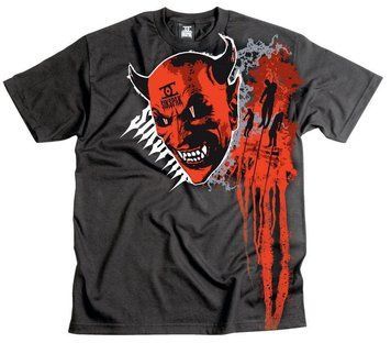 Футболка SIKSPAK Short Sleeve Tee - SATAN BLOOD [Black], L