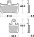 Гальмівні колодки SBS Performance Front Brake Pads, EVO Sinter