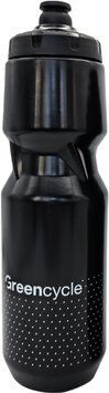 Фляга 1,0 Green Cycle GBT-520 зі збільшенним клапаном, чорна